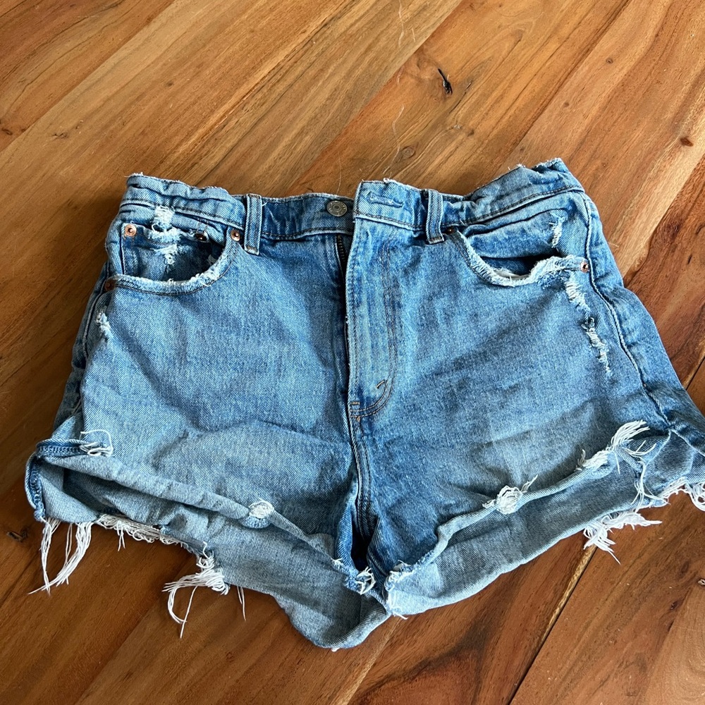 Abercrombie & Fitch High Rise Blue Jeans